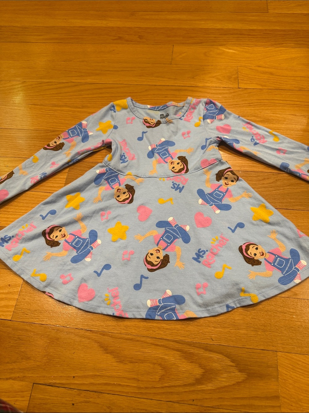 Ms. Rachel girls long sleeve dress size 2t .